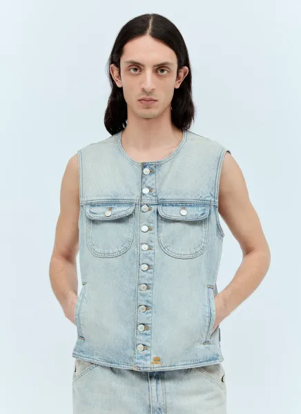 Multiflex Denim Vest