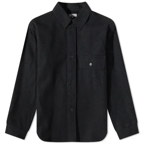 Flap Pocket Wool Overshirt