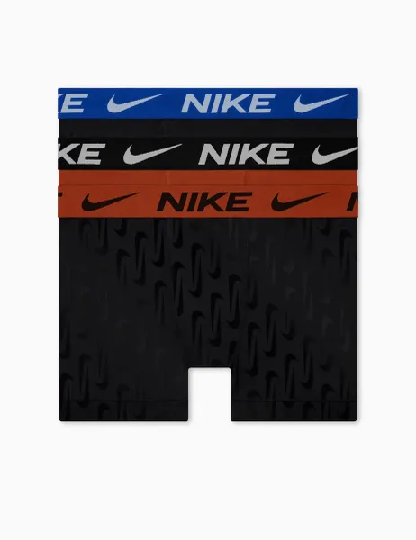 Nike 3 Pack Dri-FIT Essential Trunks Orange Mix
