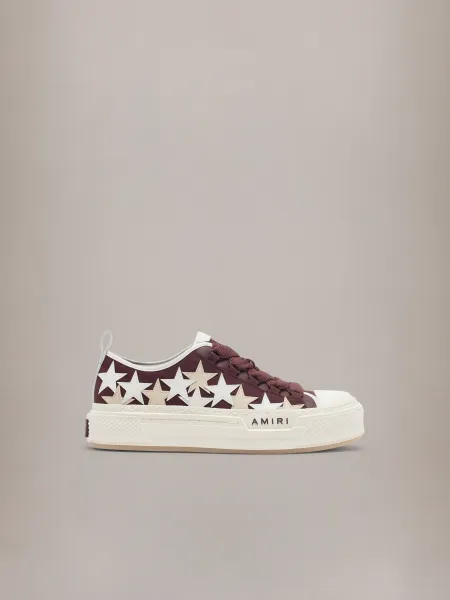 AMIRI STARS COURT LOW - Plum