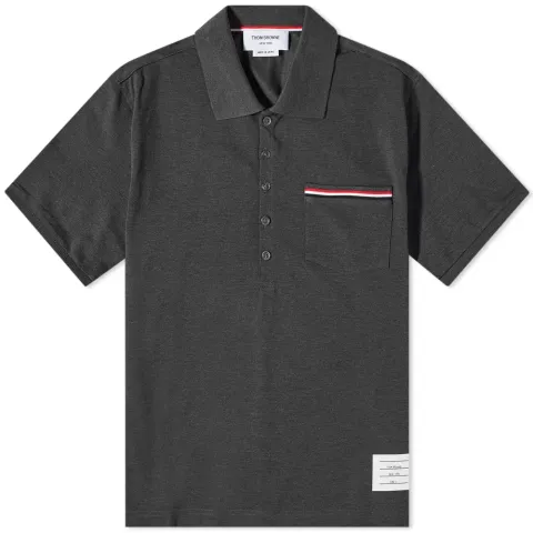 Mercerised Pique Pocket Polo