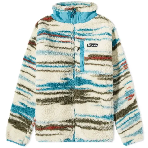 Winter Pass Zip Through Print Fleece