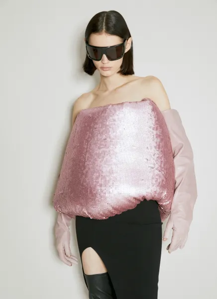 Sequin Embroidered Donut Jacket