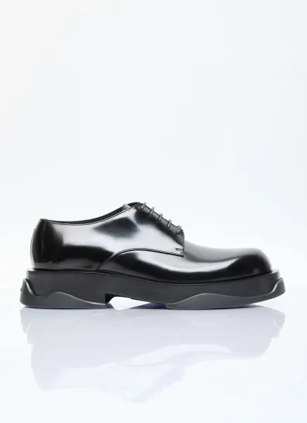 Chunky Sole Lace-Up Shoes