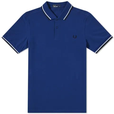 Fred Perry Slim Fit Twin Tipped Polo