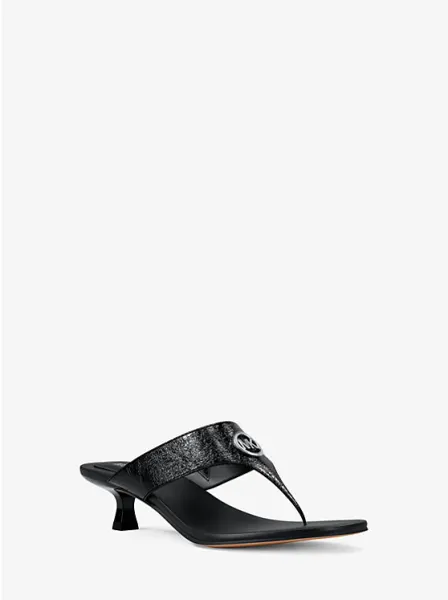 Michael Kors Anneka Patent Thong Sandal