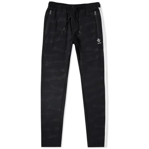 Black By Vanquish Taped Track Pant