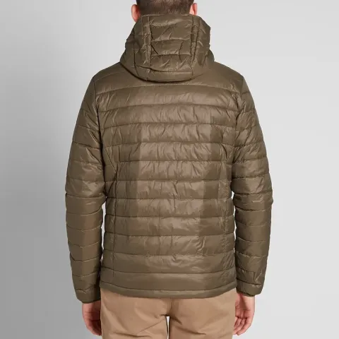 Hooded Mini Baffle Jacket