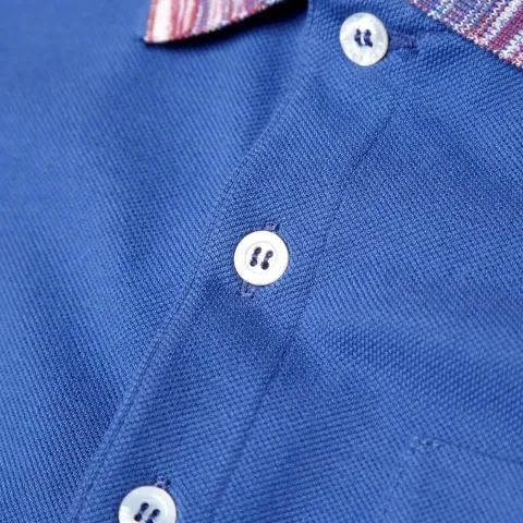 Space Dyed Collar Polo
