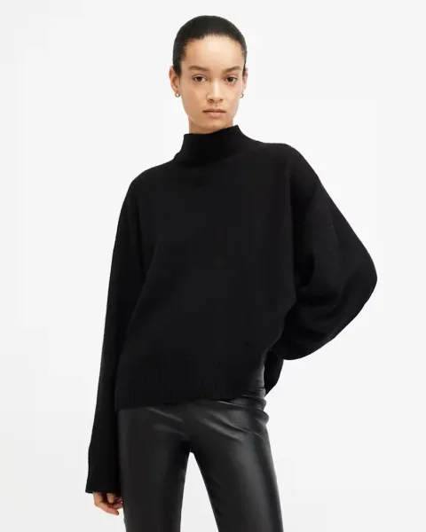 Asha High Neck Jumper