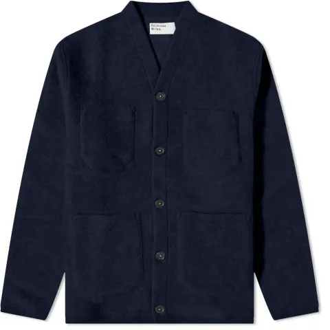Wool Fleece Cardigan