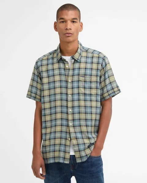 Midfield Tartan Regular Short-Sleeved Shirt