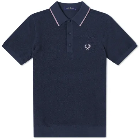 Tipped Knitted Polo