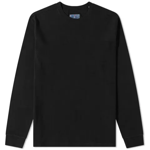 Long Sleeve Slub Cotton T-Shirt