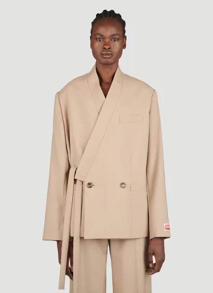 Kimono Wool Blazer