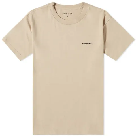Script Embroidered T-Shirt