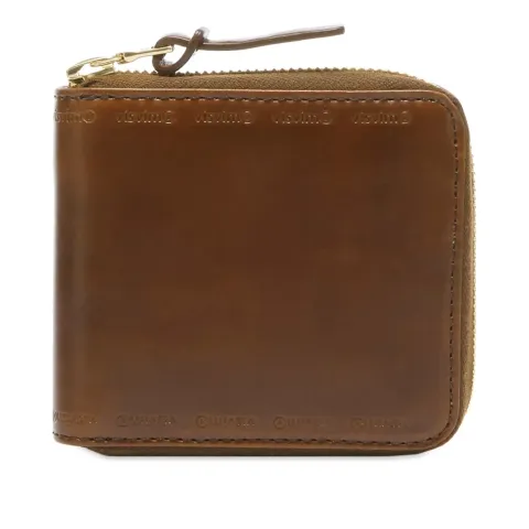 Leather Billfold Zip Wallet
