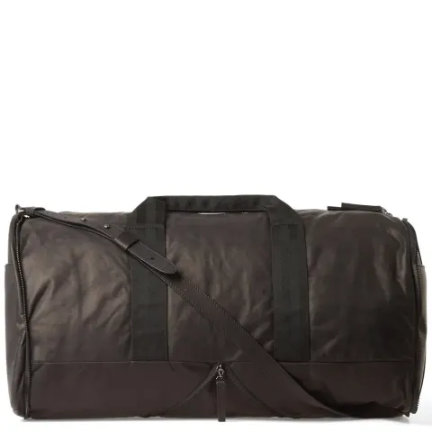 11 Fold-Up Leather Holdall