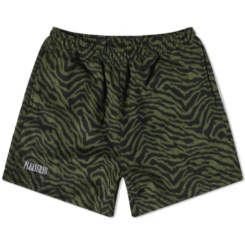 Fuzzy Breaker Stripe Shorts