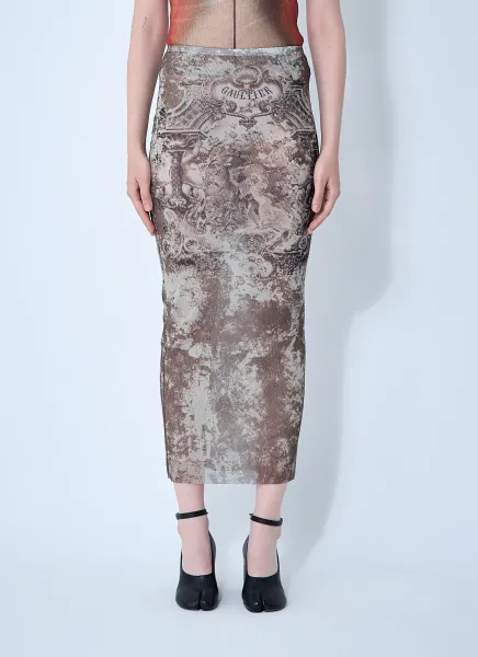 Médaillon Mesh Skirt