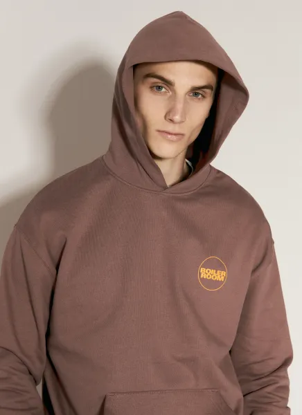 Logo Print Hooded Sweatshirt