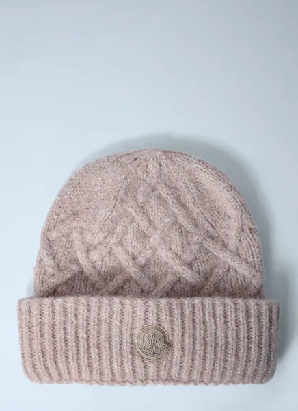 Logo Motif Beanie Hat