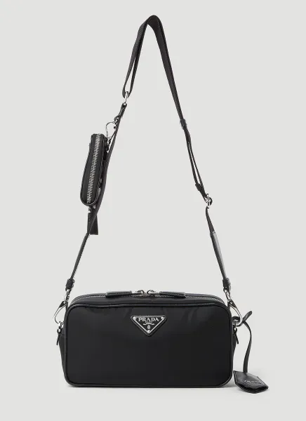 Logo Plaque Shoulder Bag