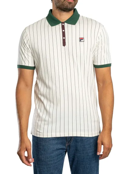 Classic Vintage Striped Polo Shirt