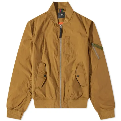Nylon Bomber Jacket