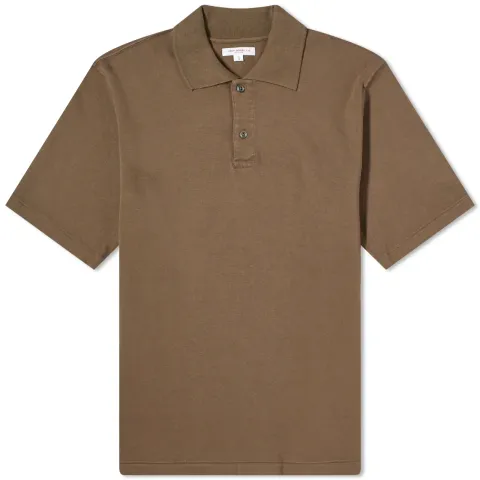 Lady White Co. Interlock Two Button Polo