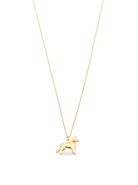 LISA ANGEL 14KT Gold-Plated Cockapoo Pendant Necklace