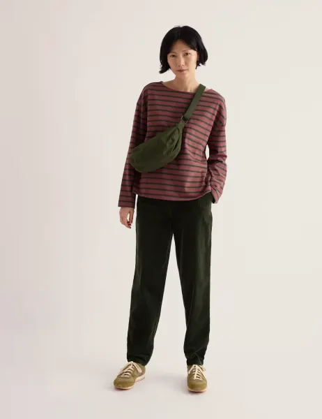 Seasalt Cornwall Pure Cotton Striped Relaxed T-Shirt