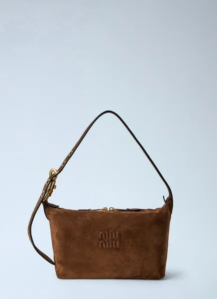 MIU MIU Spirit Suede Bag