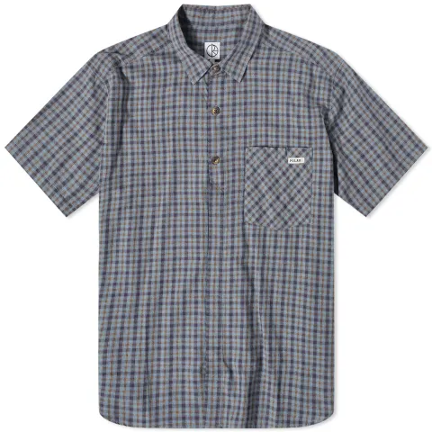 Polar Skate Co. Short Sleeve Mitchell Flannel Shirt