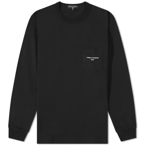 Long Sleeve Logo Pocket T-Shirt