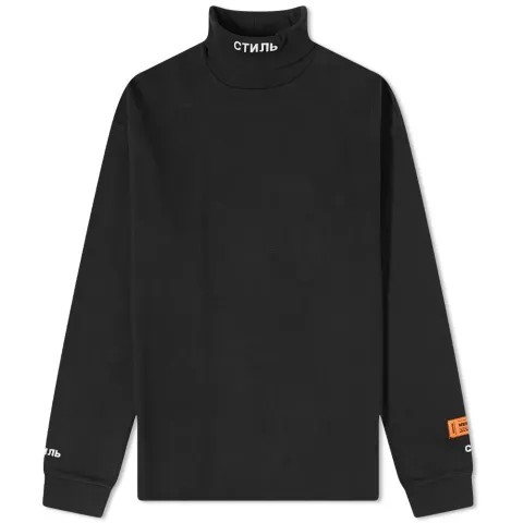 Long Sleeve Regular CTNMB Roll Neck T-Shirt