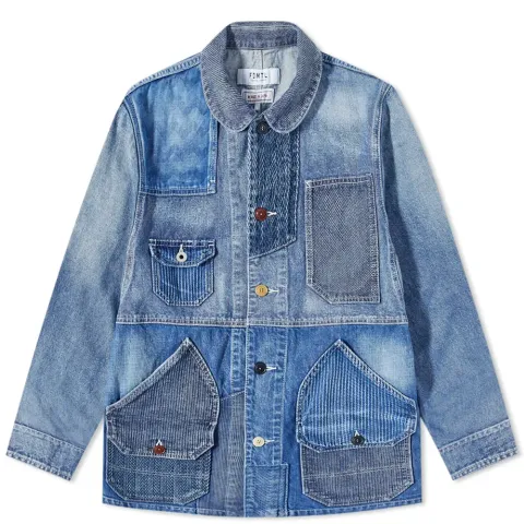 PATCHWORK COVERALL JACKET
