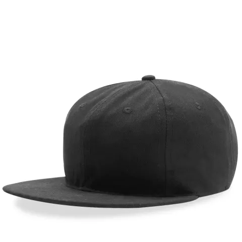 Black Wool Vintage Cap