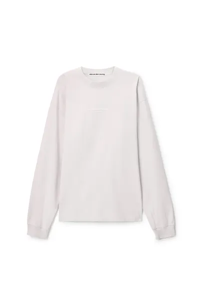 LOGO PRINT LONG SLEEVE TEE