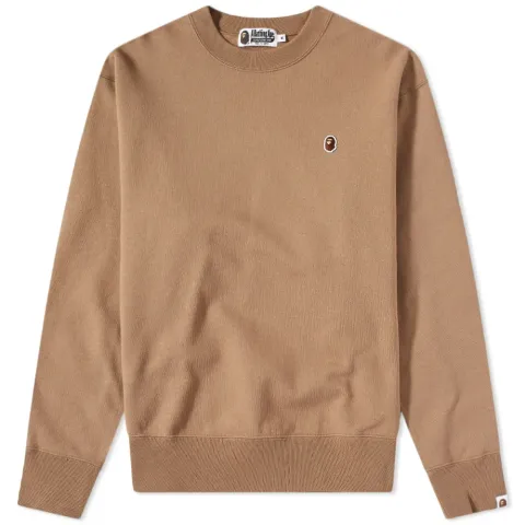 Ape Head One Point Relaxed Fit Crew Sweat