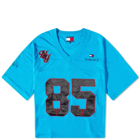 TJCU Mesh Crop Football Jersey