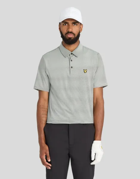 Lyle & Scott Microstripe Technical Polo Shirt