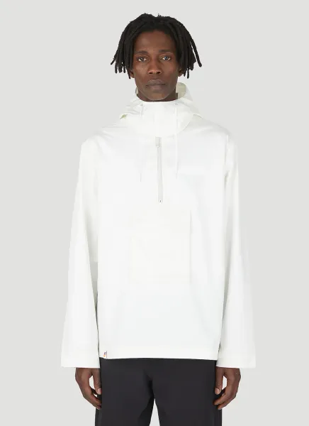 Waffle Anorak Pullover Jacket