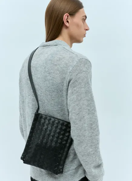 Small Flat Loop Crossbody Bag