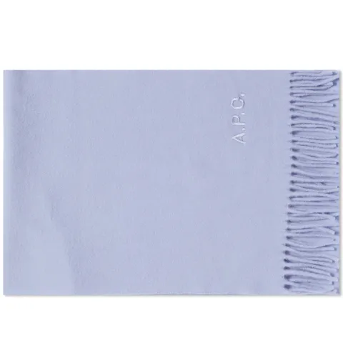 A.P.C. Ambroise Embroidered Scarf