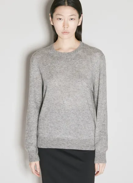 Cashmere-And-Silk Sweater