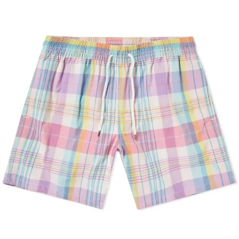 Check Traveller Swim Short