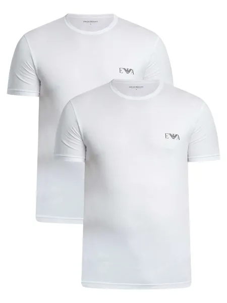 Emporio Armani 2 Pack Lounge Crew Neck T-Shirt