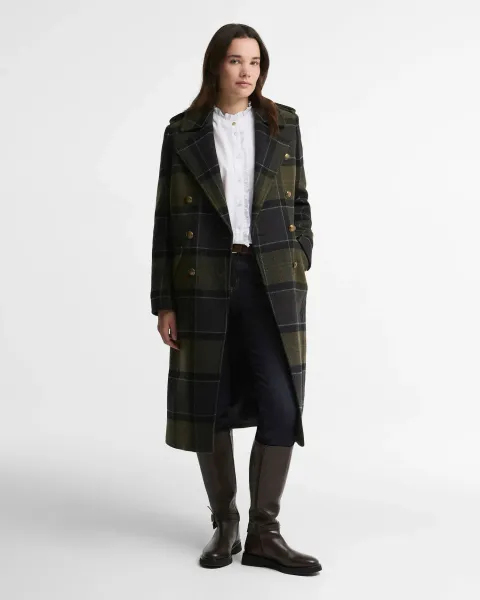 Cottesmore Checked Wool Coat