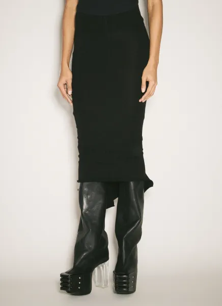 Knit Midi Skirt